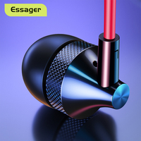 Essager Wired Headphone Earphone With Microphone 3.5mm Jack For iPhone 6 Xiaomi mi Huawei Phone In-Ear Earbuds Headset Ear Buds