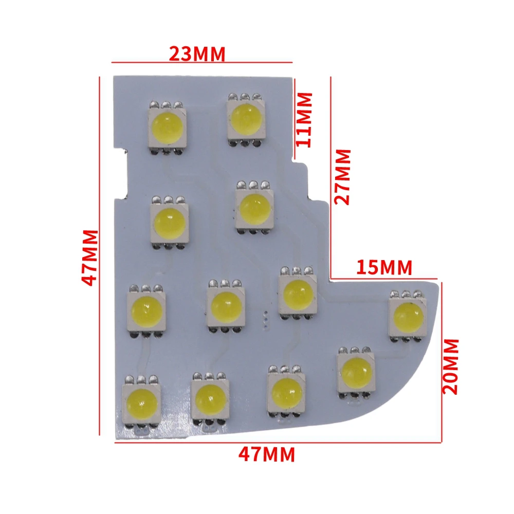 Eonstime 4Pcs For Honda CRV 2013-2016 2014 2015 SMD LED Interior Dome Map Reading Lights Dome Lamps Interior LED White 6000K 12V