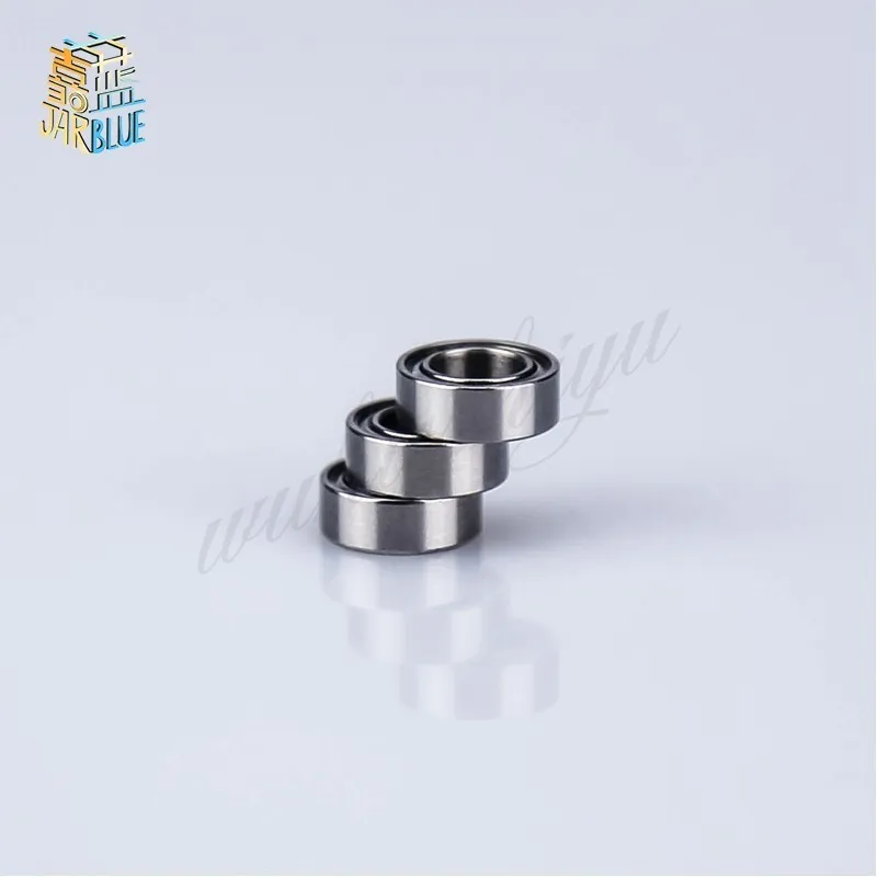 6pcs SMR74ZZ Bearing 4*7*2.5 mm Stainless Steel Shielded Miniature Ball Bearings 4x7x2.5 MM SMR74Z SMR74