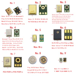 10 pz microfono MIC ricevitore altoparlante per HUAWEI P40 Pro P30 P20 P10 P9 Honor 8 9 10 20 30 V10 V20 V30 Mate Nova Lite goditi il gioco