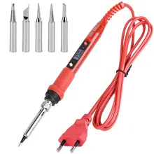 Digital 220V soldering iron with tips #3