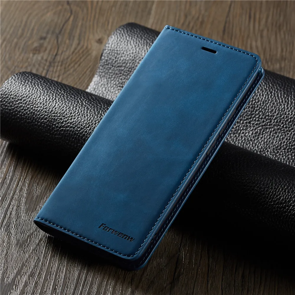 Custodia Portafoglio Magnetica In Pelle Per Huawei P30/P40/P20 Lite/Y6/Y7 – Flip Cover