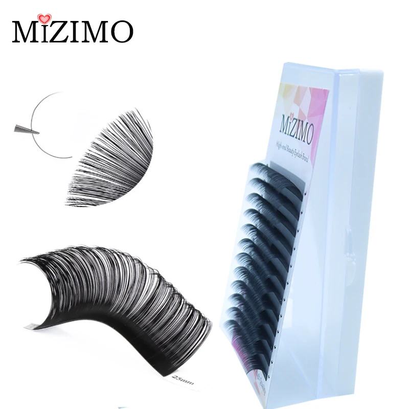 Black Single Grafting Eyelash (Length: 8mm-25mm) (Thickness: 0.05/0.07/0.10/0.15/0.18/0.20/0.25 mm) Naturally Prolongs Makeup