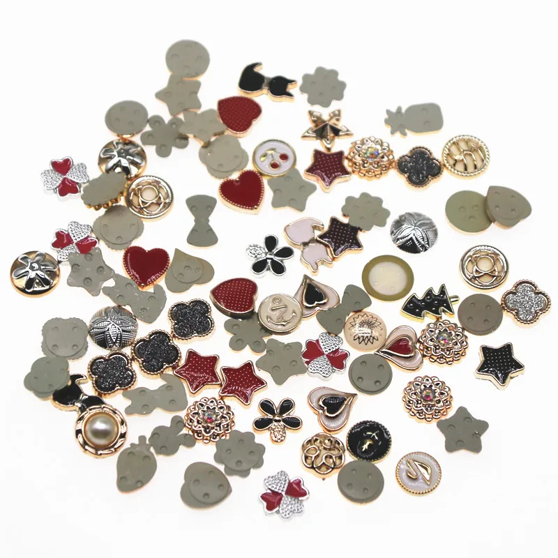 50 sztuk 10mm-15mm mix mieszanka kolorów projekt flatback przycisk domu ogród rzemiosło Cabochon Scrapbooking DIY akcesoria