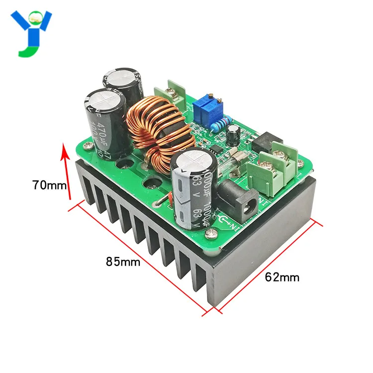 Регулируемый Солнечный блок питания DC-DC Boost высокой мощности 600 Вт 12-60 л 12-80 в