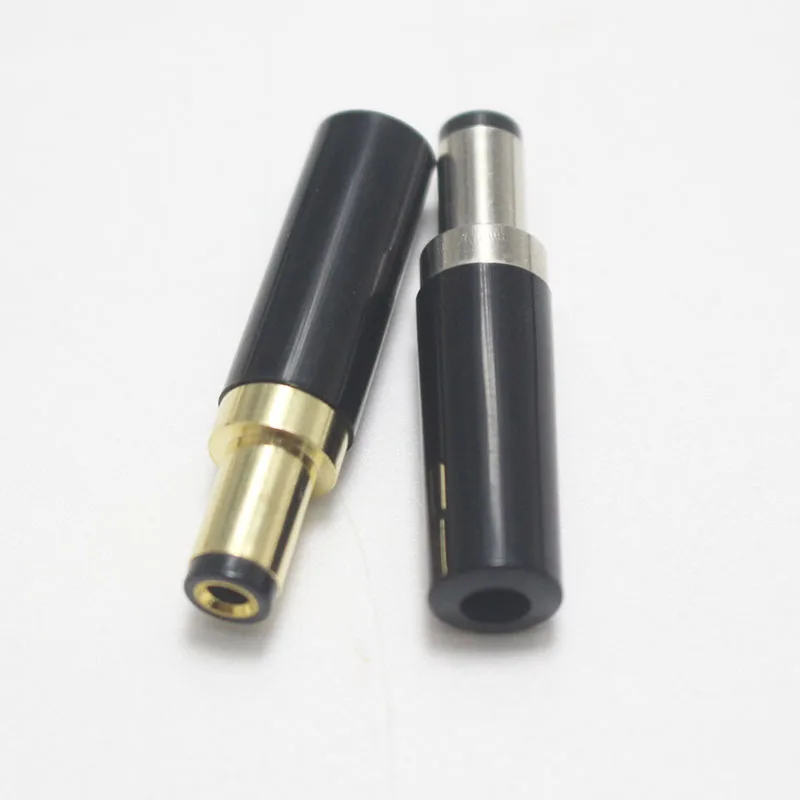 1Pcs Nickel/Gold Plated 5.5x2.5/5.5x2.1/4.0 x 1.7/ 3.5x1.35mm DC Power Jack Male Plug Connector For DIY Power Output Line