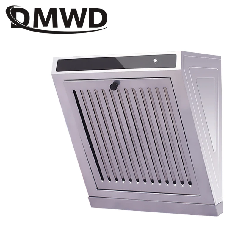 DMWD-Mini Side Suction Range Hood, Cozinha, Óleo, Fumaça, Limpador de Exaustores, Exaustor, Máquina Lampblack, EU