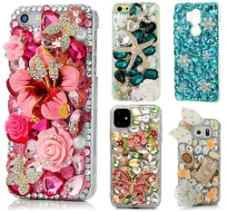 Diamond Rhinestone Case For iPhone 17 Pro Max 17 Air 16 Plus 15 14 13 Samsung Galaxy S25 Ultra S24 Plus Cover Phone Shell Bag