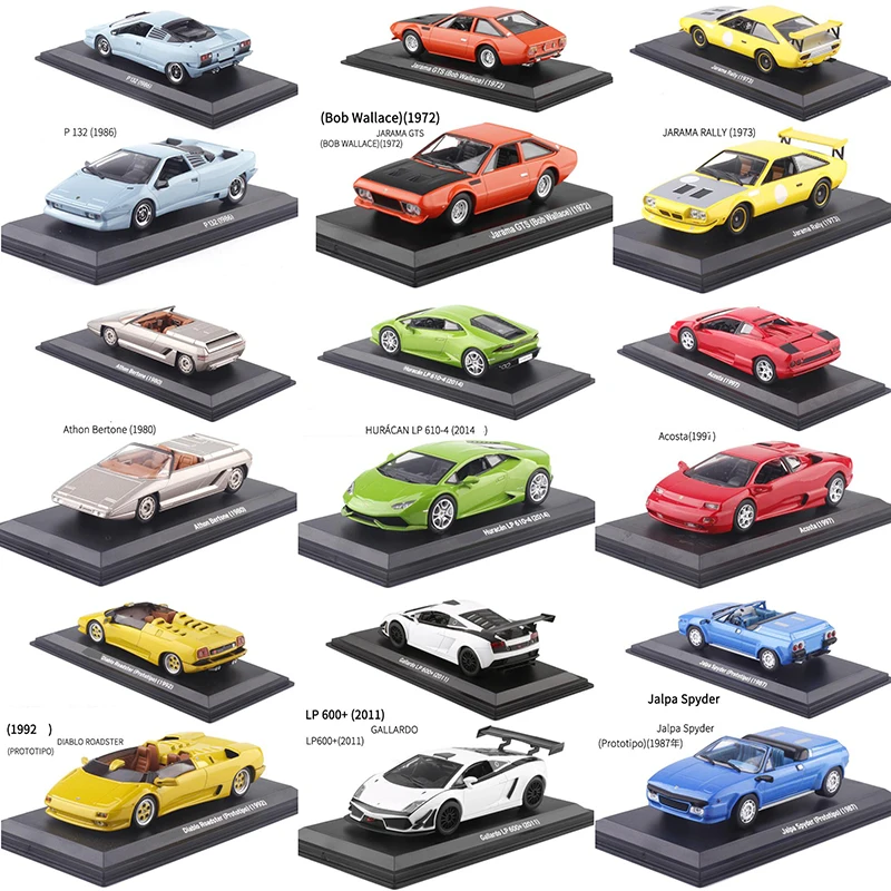 1/43 Alloy Classic Racing Rally Car Model Diecast Vehicles Toys for Collection Collective display Not for children play juggle