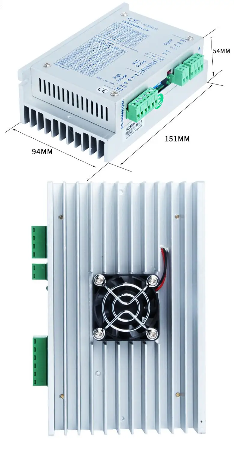 

cnc machine step motor driver YAKO driver YKD2608MH two-phase stepper motor engraving machine driver