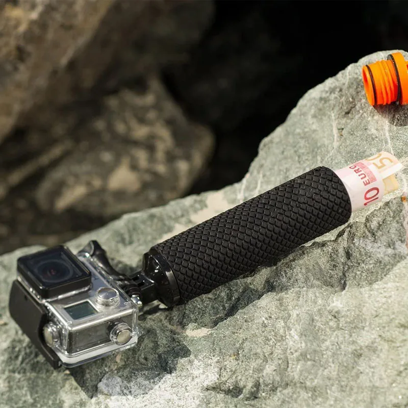 KFFTWWX-قبضة يد عائمة بالماء ، حامل مقبض ، 4K ، EKEN ، SJ4000 ، DBPOWER ، AKASO ، Hero 12 ، 11 ، 10 ، 9 ، 8 ، أسود ، 7 ، 6 ، 5 ، 4 جلسات ، 2