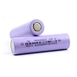 18650 Lithium Batteries 3.7V 3350mAh Rechargeable Cell Flat Top Large Capacity For Headlight Solar System Kid's Toy