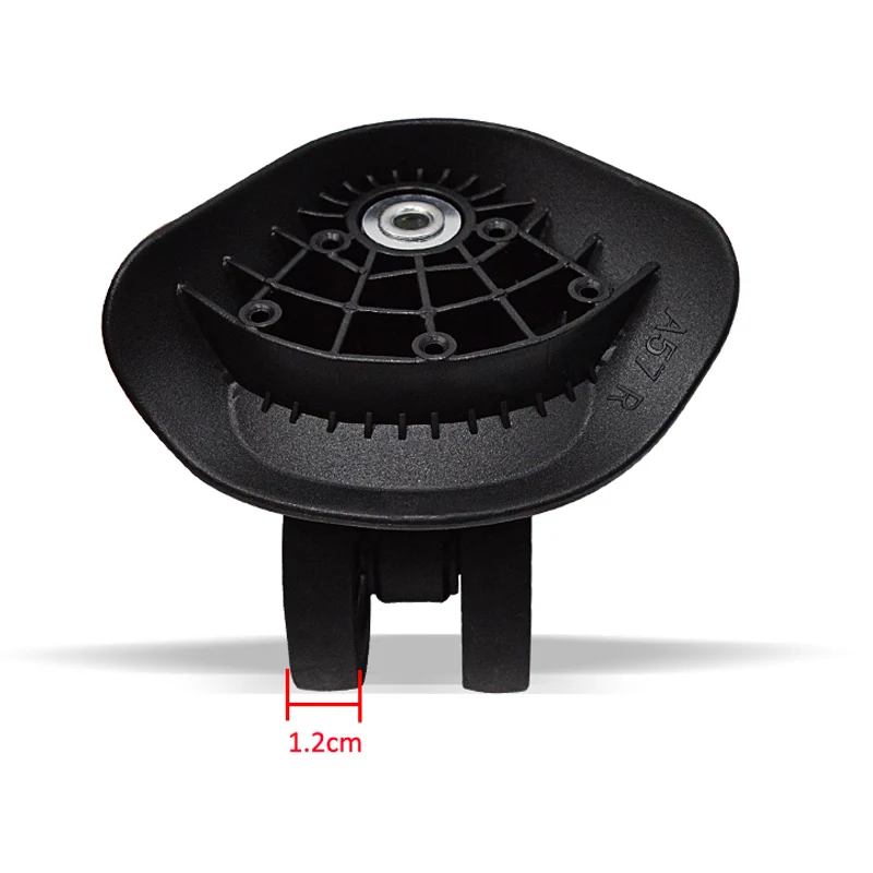 Wheel Replacement Luggage Swivel Universal Black Double Row For Suitcases A57-FSL