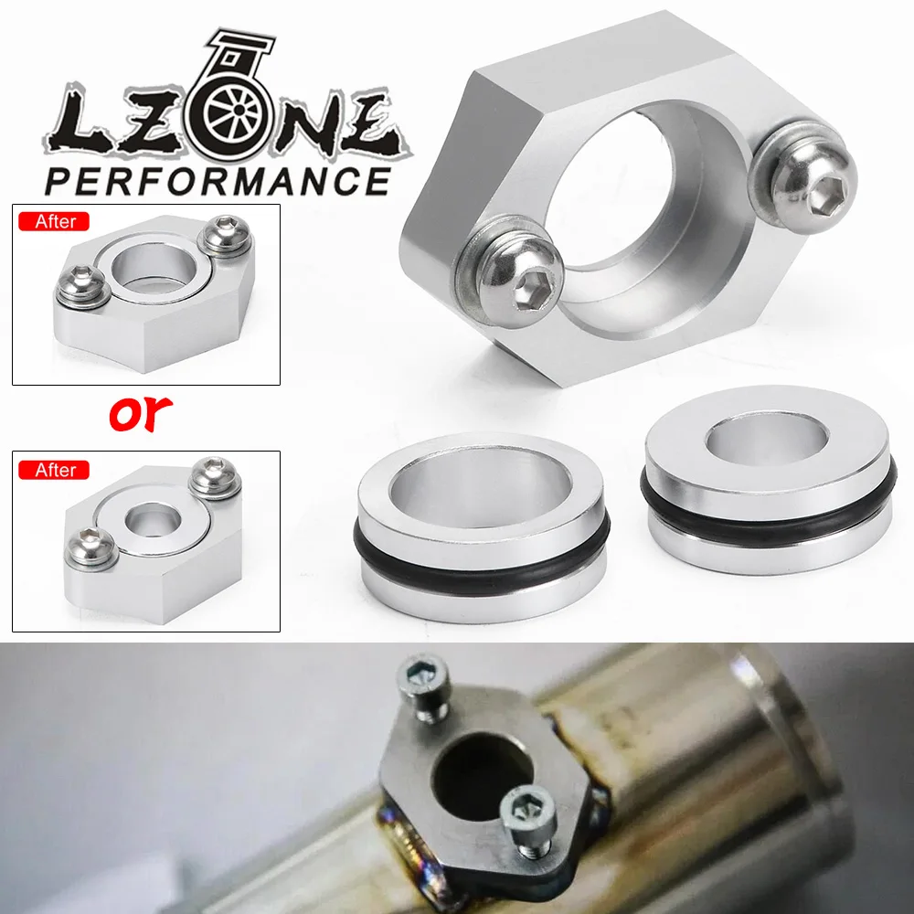 LZONE-aluminiowy czujnik MAP do VW AUDI 1.8T zestaw kołnierzowy do golfa GTI BEETLE JETTA A4 zestaw do rur JR-AD03