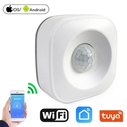 CUSAM WIFI PIR Motion Sensor Wireless Passive Infrared Detector Security Burglar Alarm Sensor Tuya APP Control Smart Home