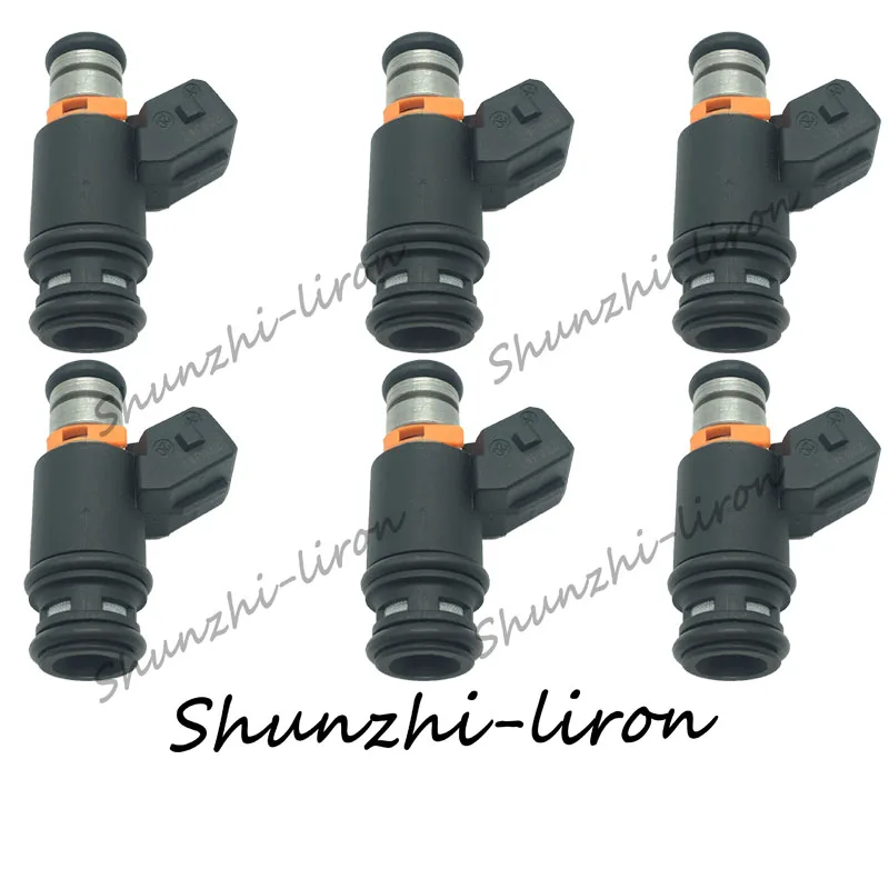 

6PCS Fuel Injector FOR Golf & J-etta 99-02 EuroVAN 97 99-00 V-W J-ETTA 021906031D FJ573 M739 4J1612 IWP-022 IWP022