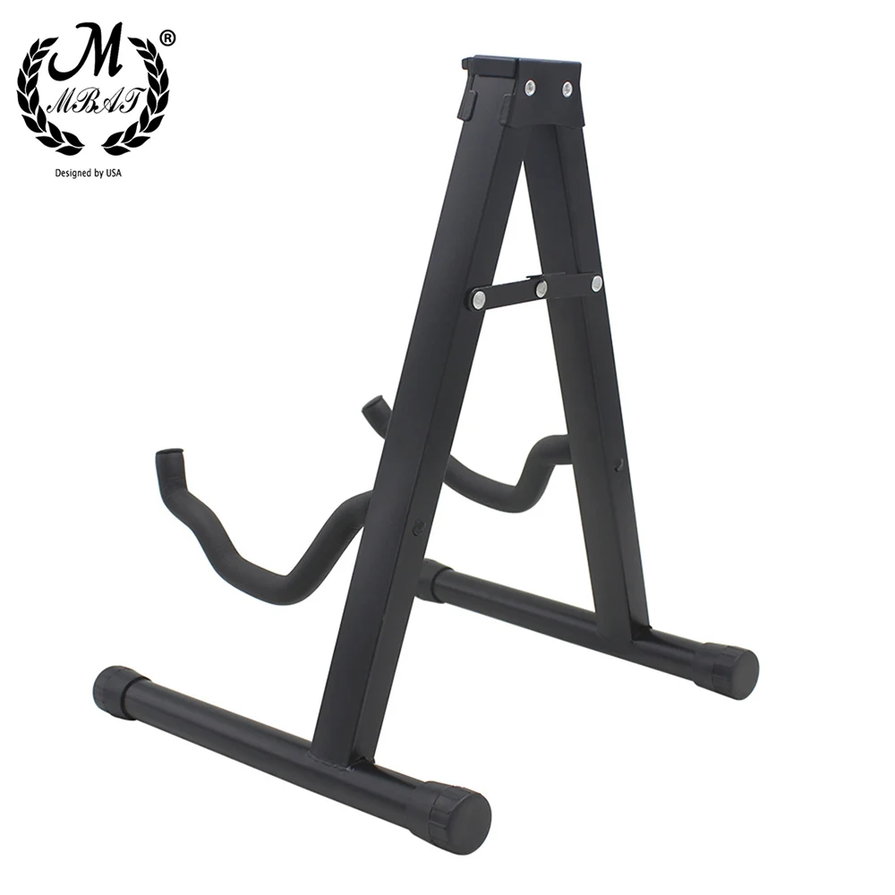 M MBAT Guitar Stand Folding Lightweight Tripod Universal Portable Stringed Instrument Musical Rack Holder Guitar Accessories