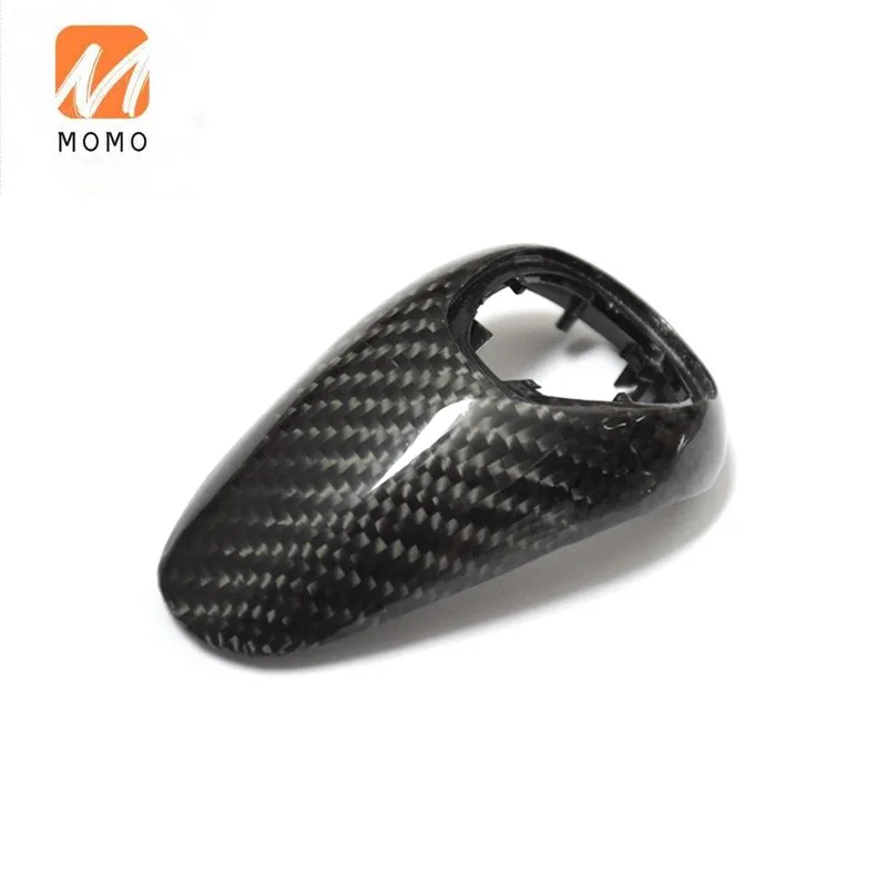 Professional Auto Parts Wholesale Carbon Gear Knob Shift Cover For Bmw