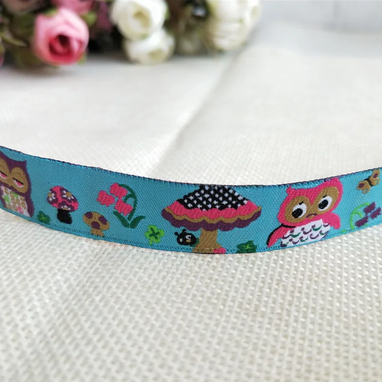 28 different Cartoon Ribbons 5yards Polyester Woven Jacquard Ribbon   For DIY Pet Dog Collar Decorated With Garment Accessories