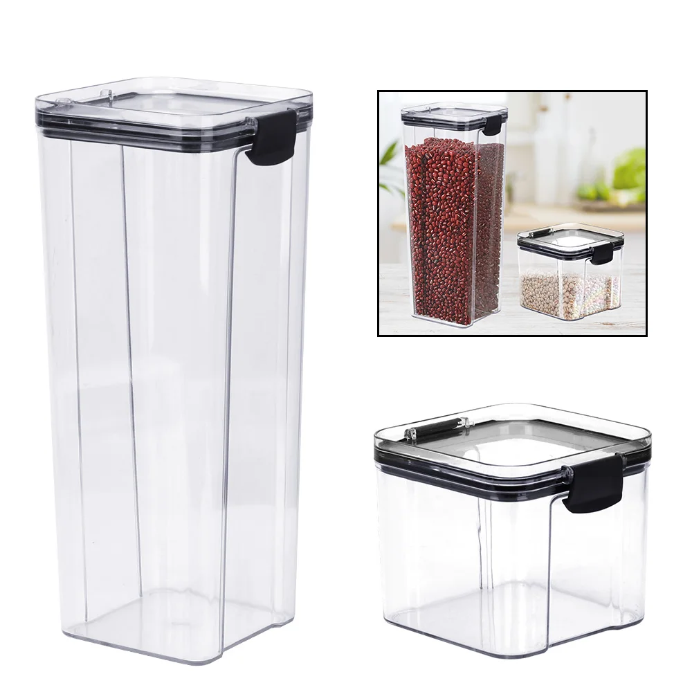 Kitchen Refrigerator Box Food Storage Container Noodle Multigrain Tank Sealed Cans Bottle