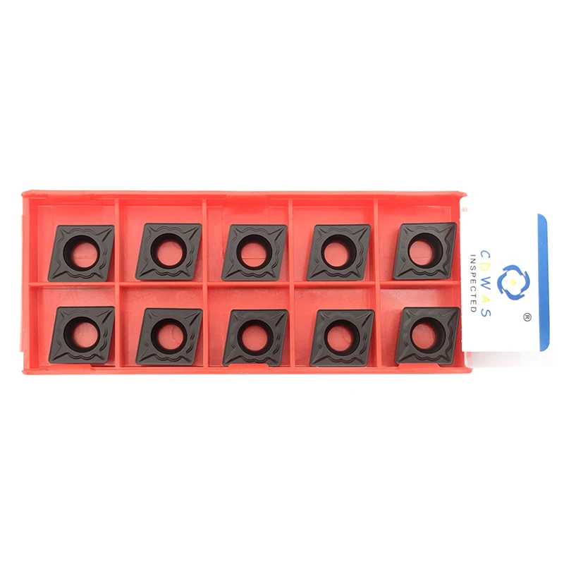 10 قطعة CCMT120408 TM PC4125 عالية الجودة الداخلية تحول أداة CCMT 120408 كربيد CNC مخرطة القاطع أداة للصلب