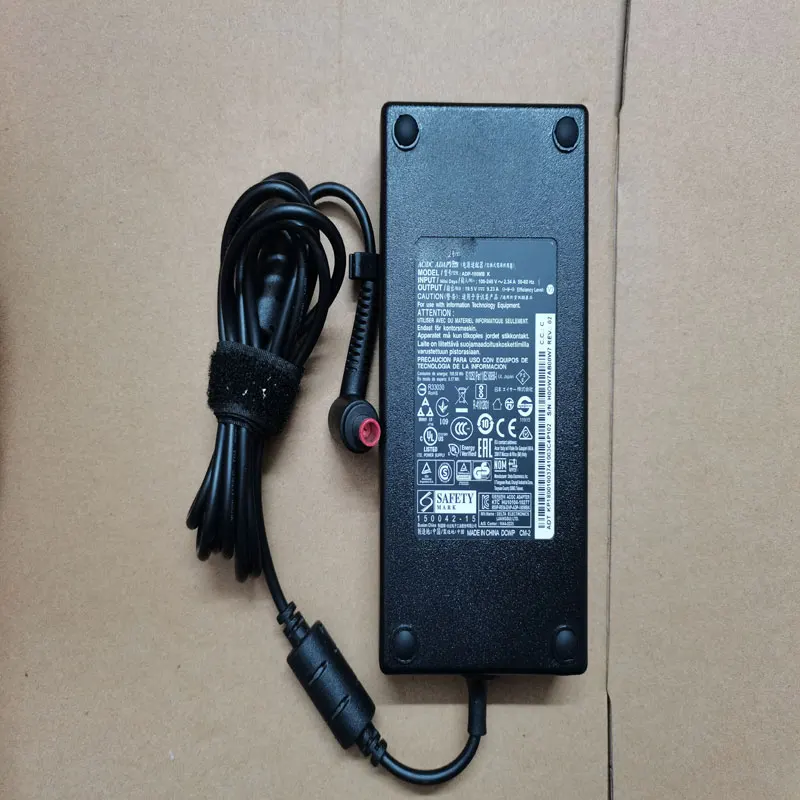 oem 195v 923a adp180mb k para acer 180w predador g9591 r g9 592 r laptop puryuan genuino 7450 mm pin adaptador ac novo 01