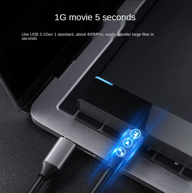 Type C Usbc Cable Full Function Typec 3.1Gen1 Data Cable 4K High-definition Projection Screen Fast Charging Cable 60W Data Cable