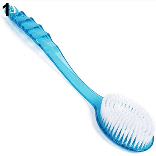 Wipe Back Bath Brush Long Body Bath Shower Back Brush Scrubber Massager Skin Cleaning Tool