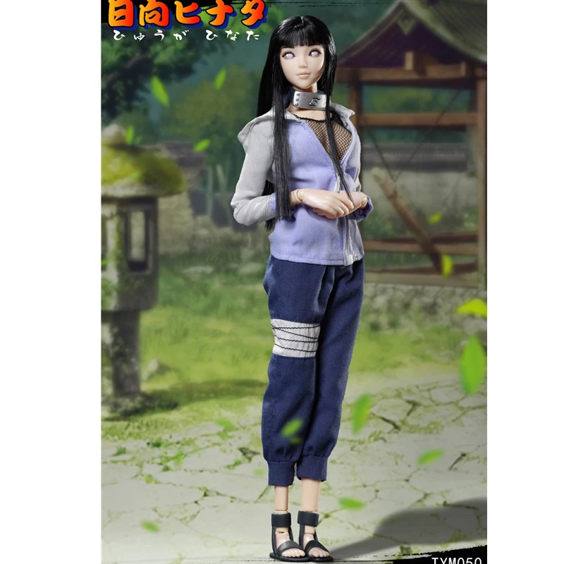 1/6 Scale Ninja Hyūga Hinata Full Set 12 inches Cartoon Girl Anime Action Figure Model for Fans Gift TYM050