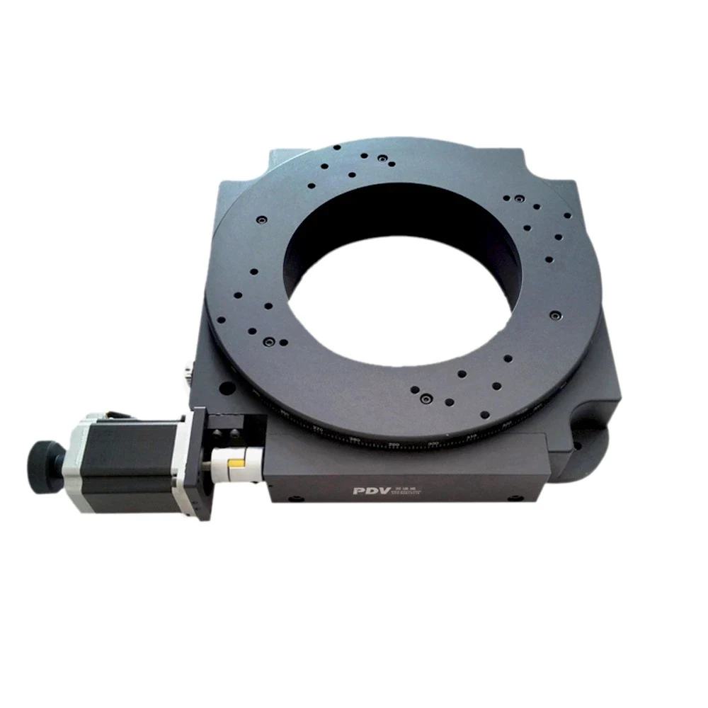 PT-GD205 Motorized Rotation Stage, Electric Rotating Machine, Electric Optical Rotating Platform,precision rotary desk