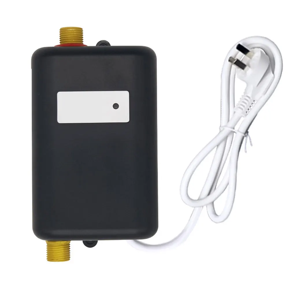 Scaldabagno elettrico 3000W Mini scaldabagno istantaneo senza serbatoio cucina bagno doccia acqua calda riscaldamento rapido