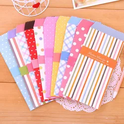 10PCS Fresh Dream Dots Paper Envelope Creative DIY Tool Greeting Card Cover Scrapbooking Gift