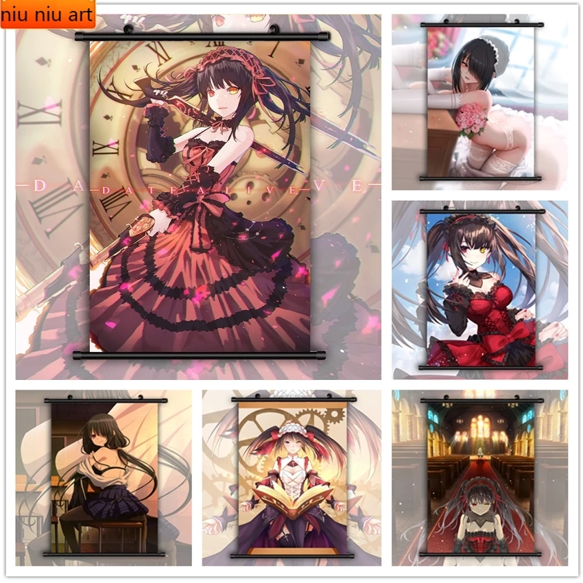 Diamond Painting Date A Live Tokisaki Kurumi Diamond Inlaid Diamond Mosaic Diamond Embroidery Cross Stitch Kits Home Decoration