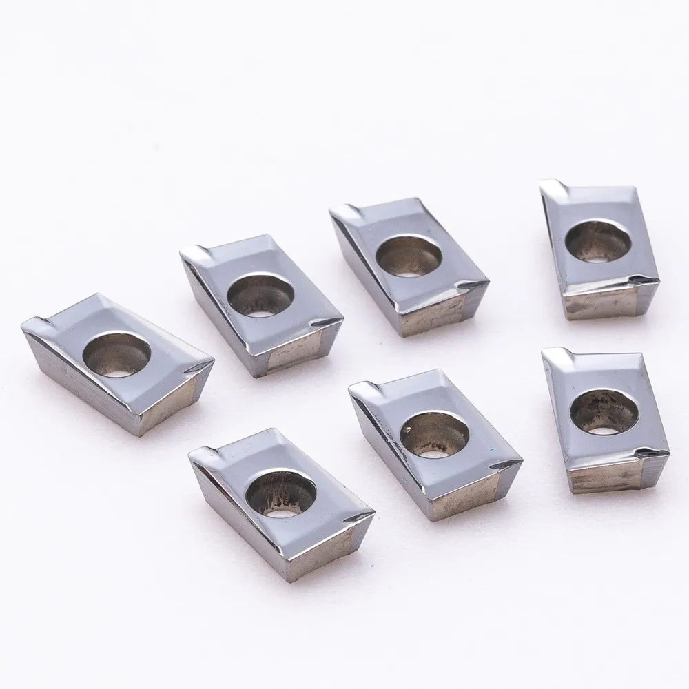 CNC Machine Insert APKT1003 APKT1135 MA H01 Hardness Carbide Blade APKT 1003 1135 Milling Cutter Lathe Metal Turning Tool