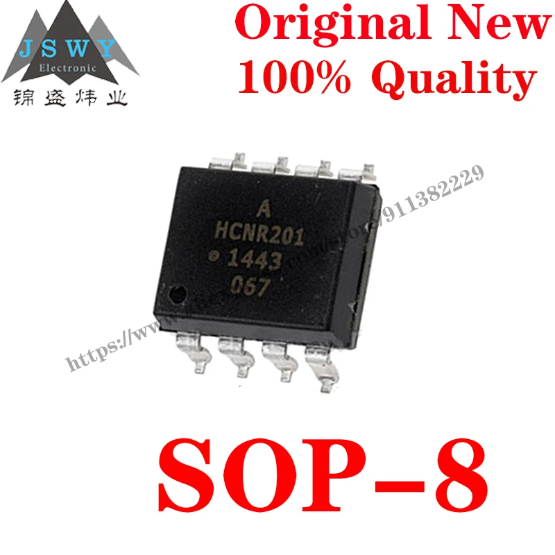 

10~100 PCS HCNR201-500E SOP8 Optoelectronic products High linearity optocoupler IC IC Chip with for module arduino Free Shipping