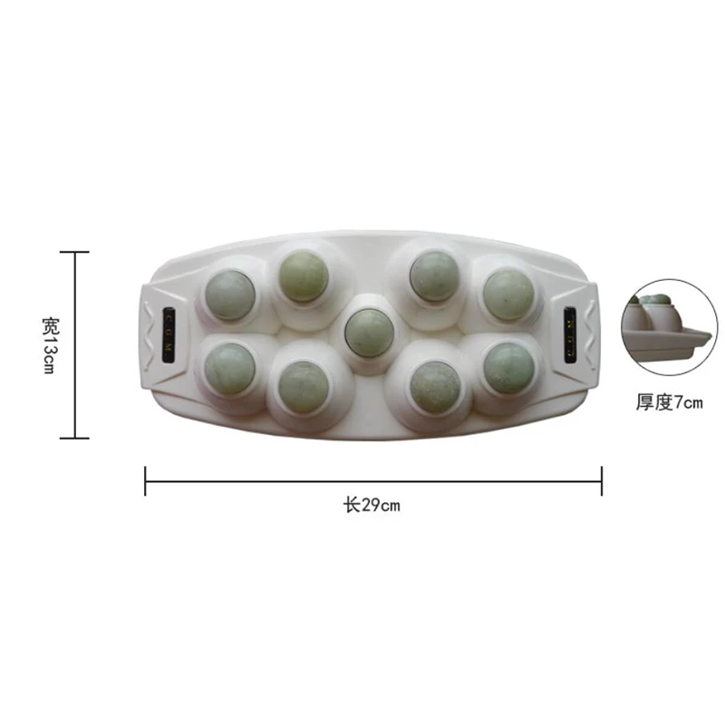 9 Ball Physiotherap Jade Warm Thermotherapy Apparatus Far Infrared Acupoint Cervical Vertebral Warm Moxibustion Physiotherapy