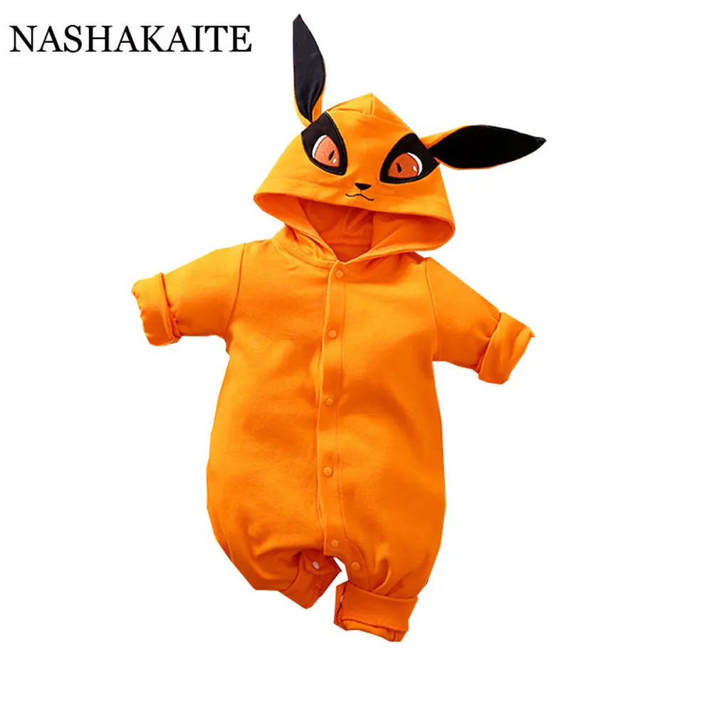 NASHAKAITE Anime Onesie Baby Romper Baby Costume Newborn Baby boy Clothes Baby Jumpsuit Cartoon Cosplay Clothing Kid Overalls