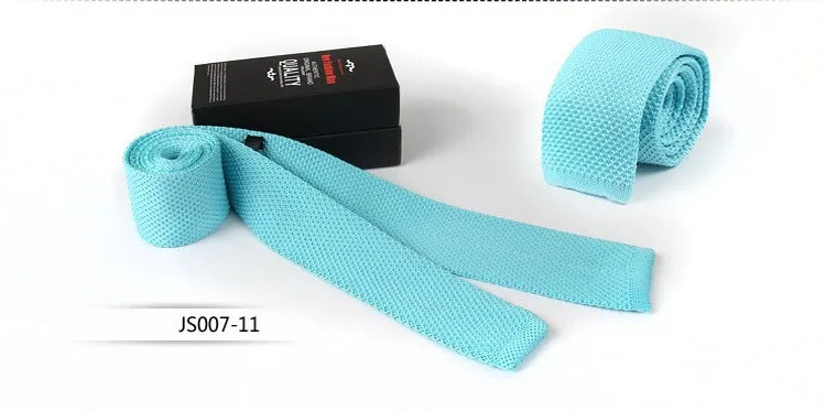 Skinny Necktie For Men Knitting 5cm Brand Ties Men\'s Neckwear Dress Shirt