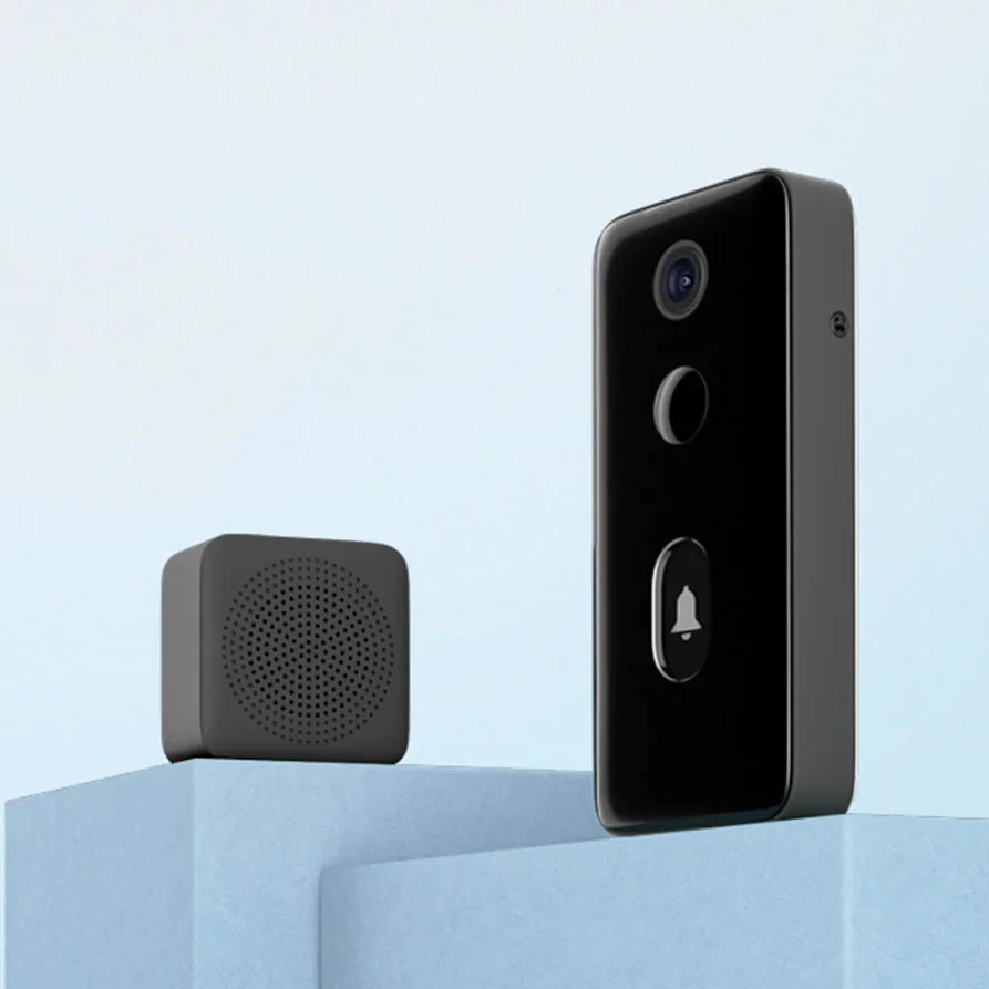 Xiaomi Video Doorbell 2 MJML02-FJ AI Smart Doorman Human Detect 3Day Cloud Storage Voice Change 2Way Talk Night Vision DND