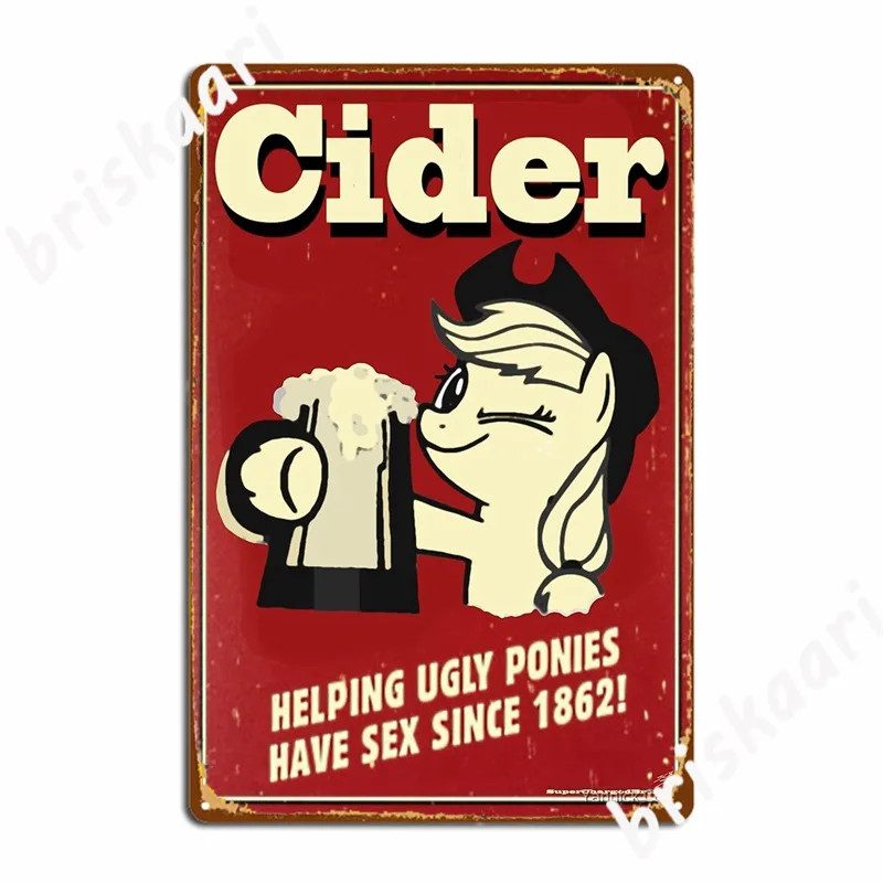 Applejack Cider Metal Signs Club pub Garage Funny Poster Tin sign Posters