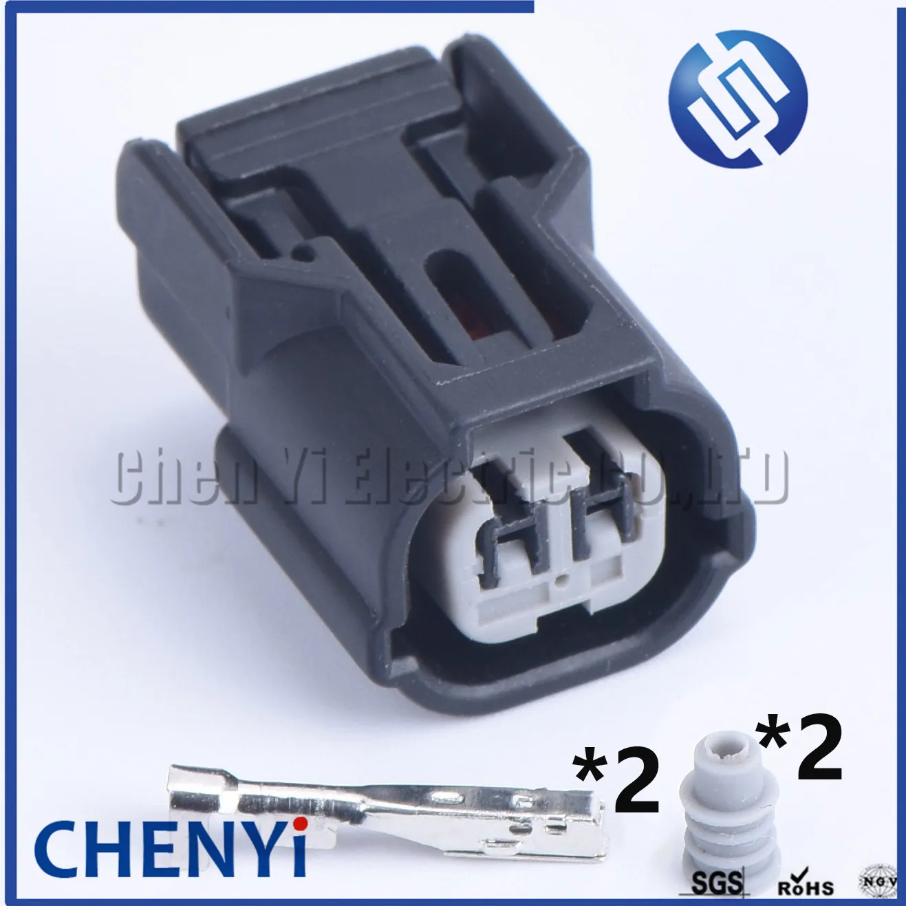 2 Pin inlet pressure sensor connector female waterproof HX040 Series plug 6188-0590 6189-0891 6189-0890 For Honda