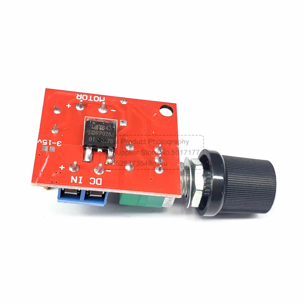 PWM DC Motor Speed Controller Module 4.5V-35V 5A 90W Mini DC-DC Speed Regulator Control Adjust Board Switch for LED Dimming