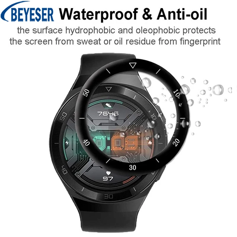 Ultra-thin Premium Screen Protector Film for Huawei Watch GT 2e Touch Sensitive Clear Composite Protector Film For Huawei GT 2e