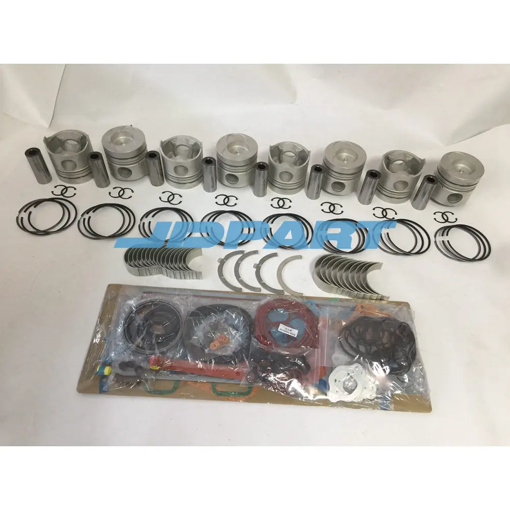 RD8 piston with rings STD full gasket engine bearings For RD8 Engine