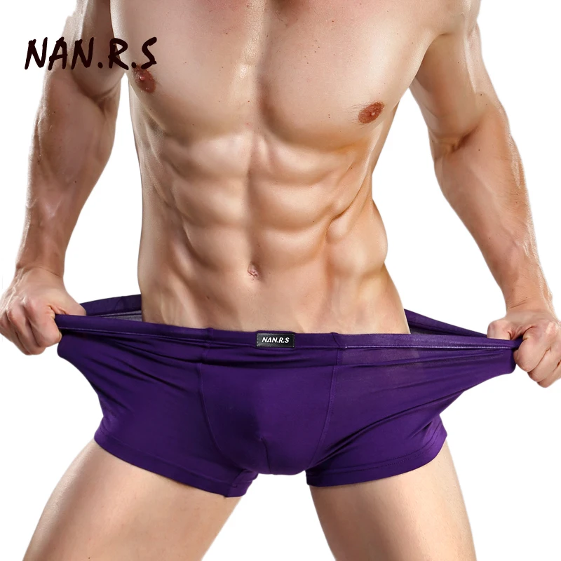 Bamboo Brand On Sale Solid Classic Cuecas Mens Underwear Boxer Sexy Undershorts Men Underwear Boxer Shorts For Mens Male Panties