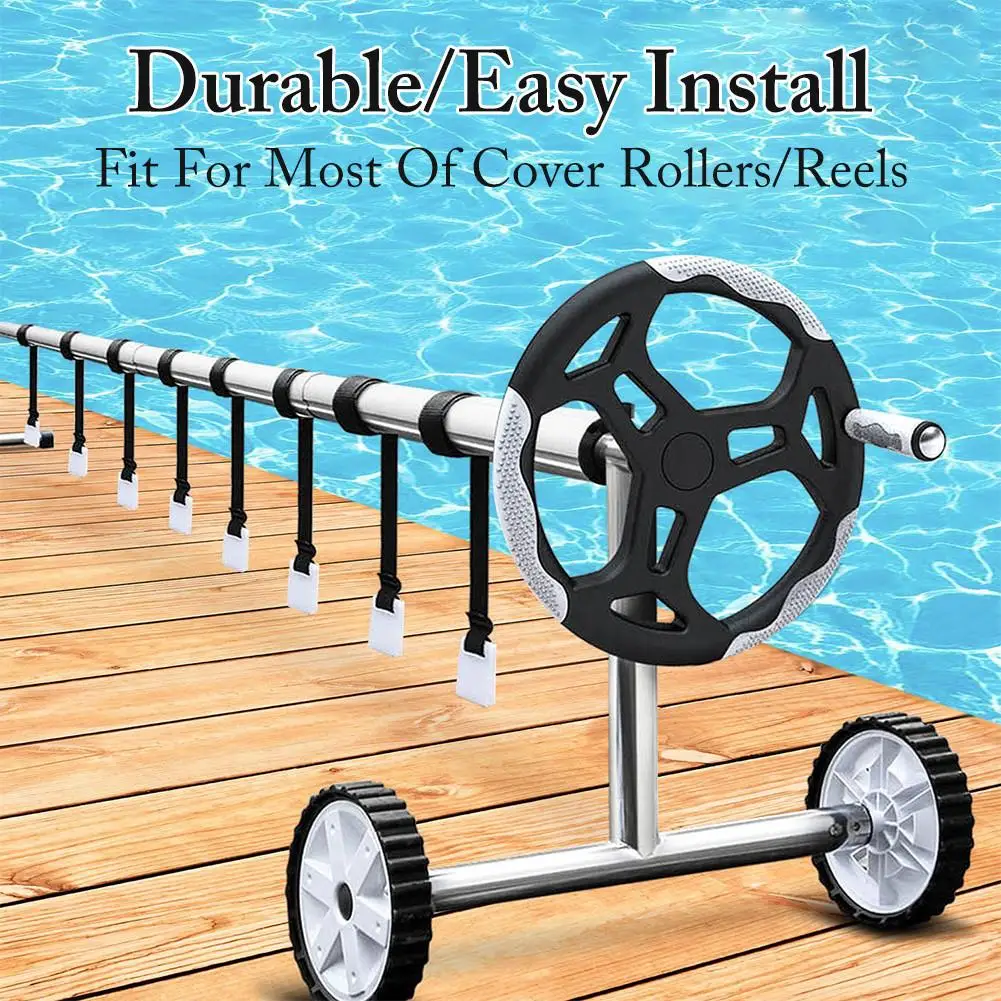 Solar Cover Reel Attachment Kit Firm Sturdy Swimming Pool Solar Reel Tube Covers From 10ft To 24ft Wide And More