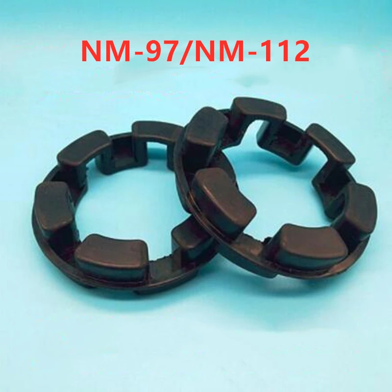 5pcs NM coupling cushion rubber- NM-97/NM-112 black rubber buffer element for C-King water pump NM coupling