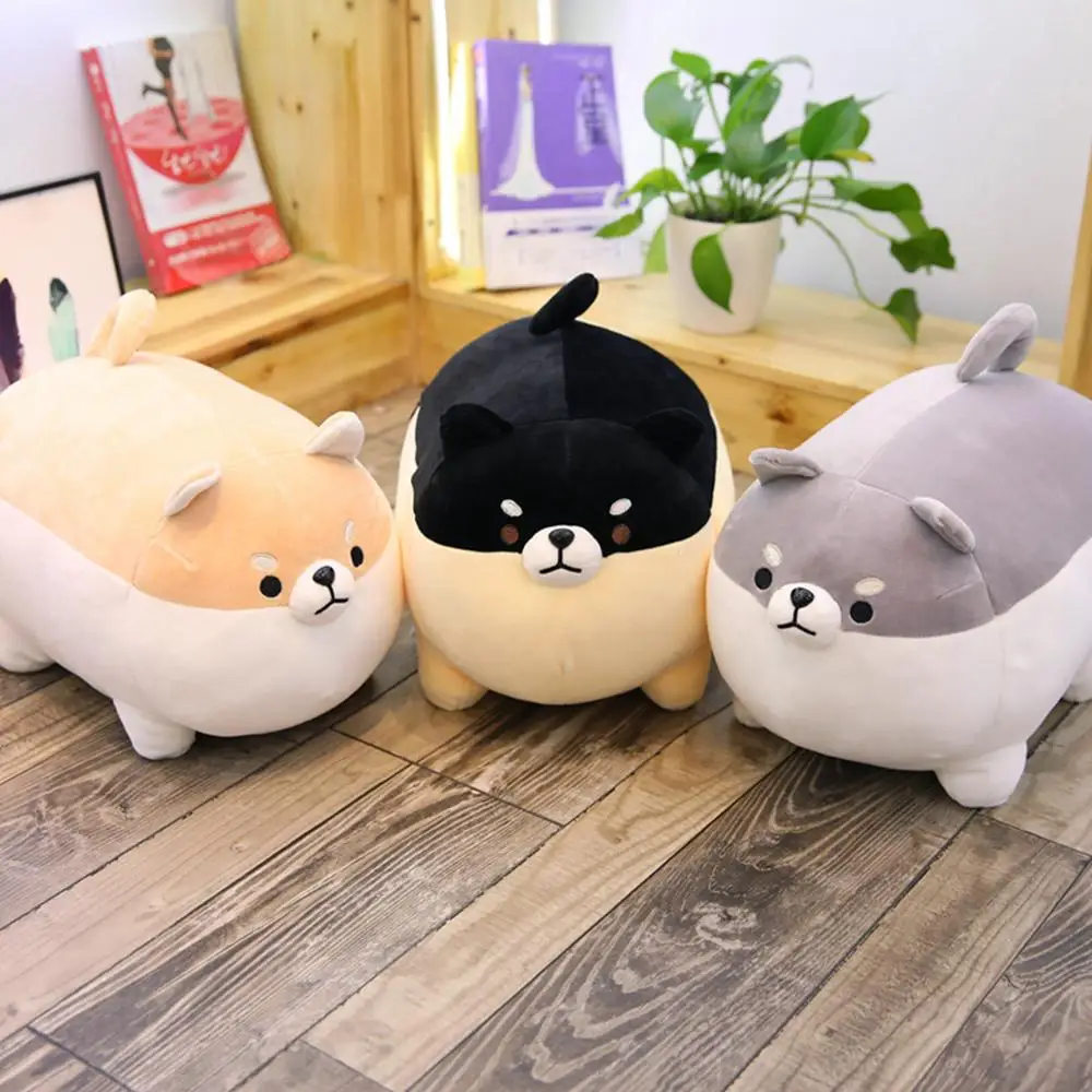 

40CM/50CM CuteShiba inu Dog Plush Toy Stuffed Soft Animal Corgi Chai Pillow Christmas Gift for Kids Kawaii Valentine Present