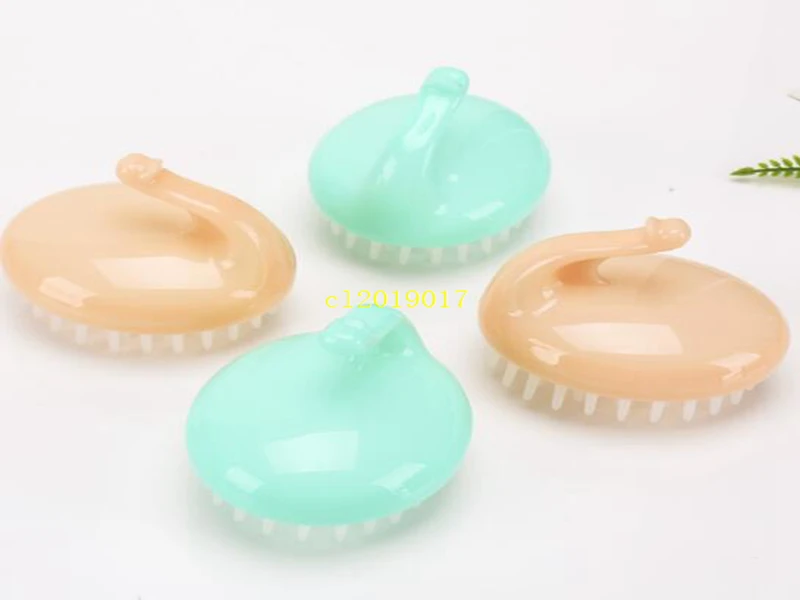 

New shampoo shampoo massage comb scalp protector claw head massager meridian brush baby silicone shampoo brush