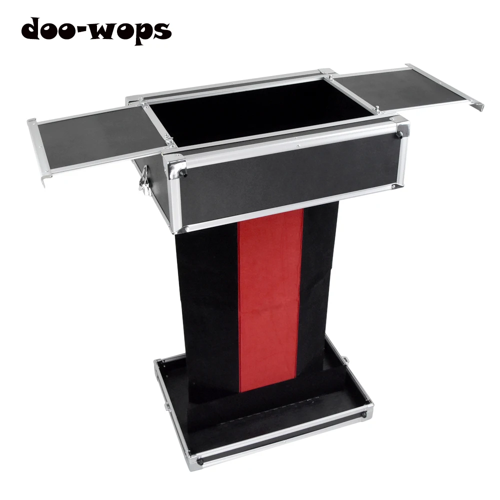 Carrying Case & Fold-Up Table Base Folding Table Magic Tricks Professional Magician Table Stage Illusions Gimmick Accessories